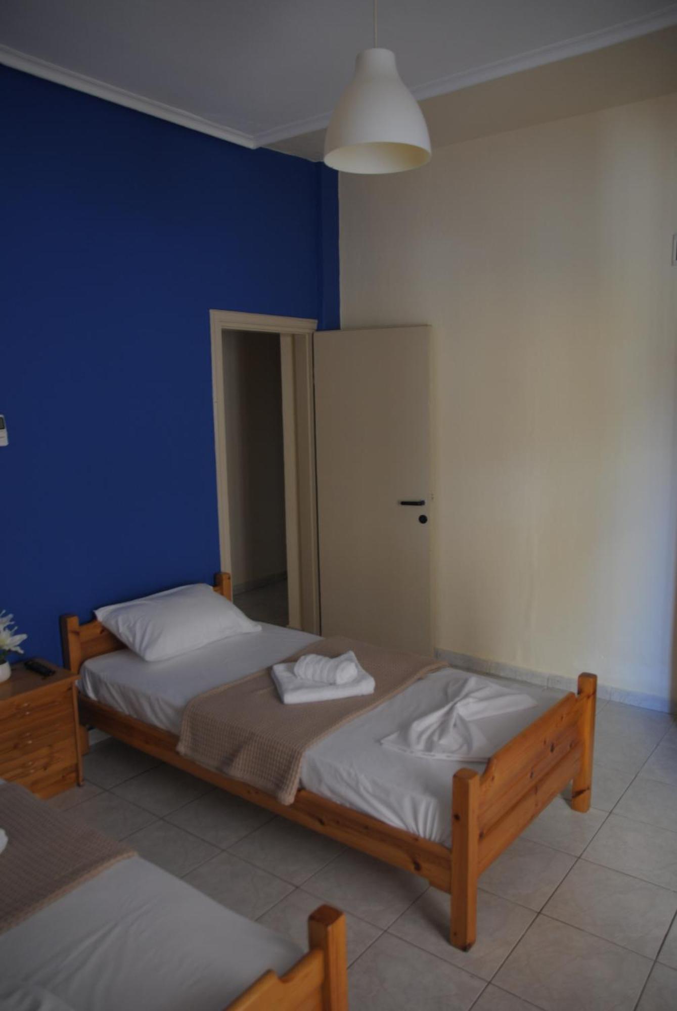 Light Blue Paralia Apartments Exterior photo