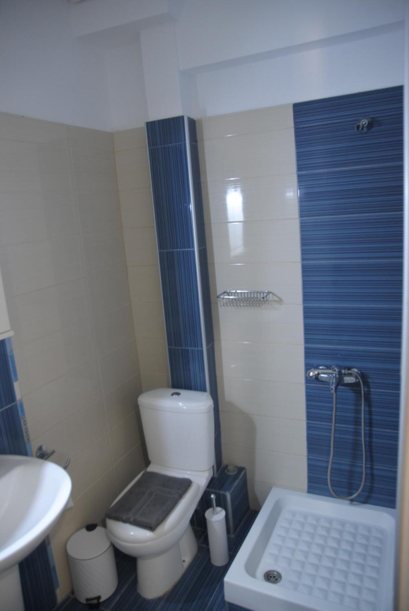Light Blue Paralia Apartments Exterior photo